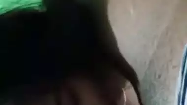 Wife sucking long dick and hairy pussy fucking hot MMS