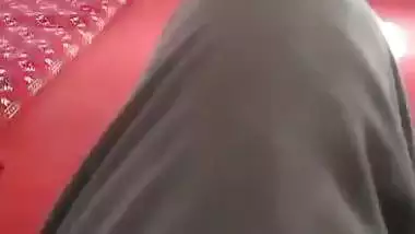 Chubby granny shaved pussy showing with huge boobs