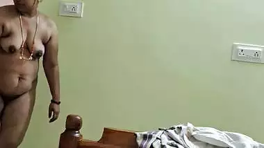 Tamil wife nude walk in bedroom caught by husband