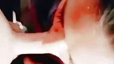Milf sucks her stepson’s hard dick in Pakistani sex