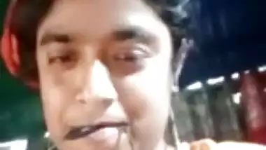 Village girl video call boobs showing recorded by lover